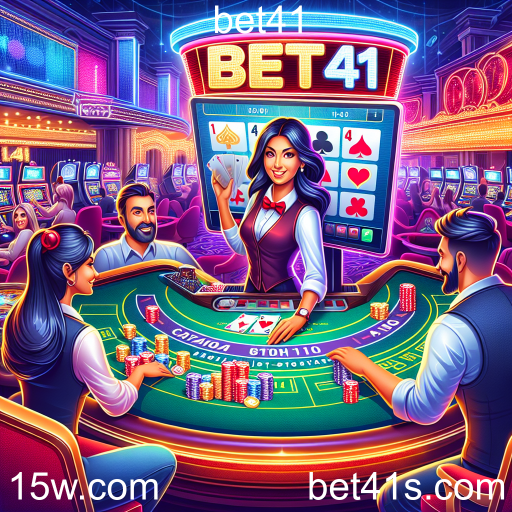 A Emoção do Cassino Ao Vivo no Bet41